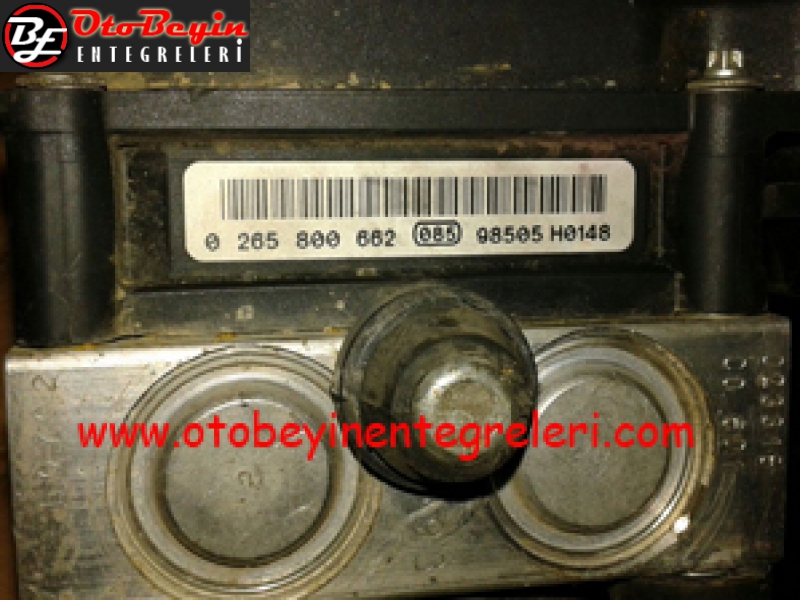 CİTROEN ABS BEYNİ ESP ECU 0 265 800 662-0265800662-0 265 800 662-0265800662